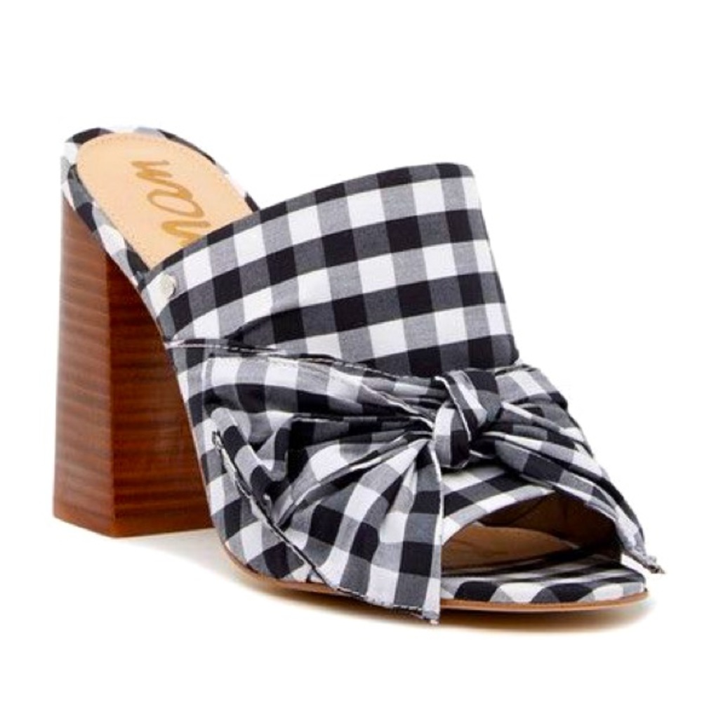 Sam Edelman Yumi Gingham Mule